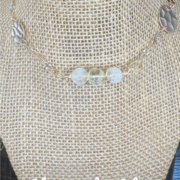 CITRINE PENDANT NECKLACE - Picture 2 of 2